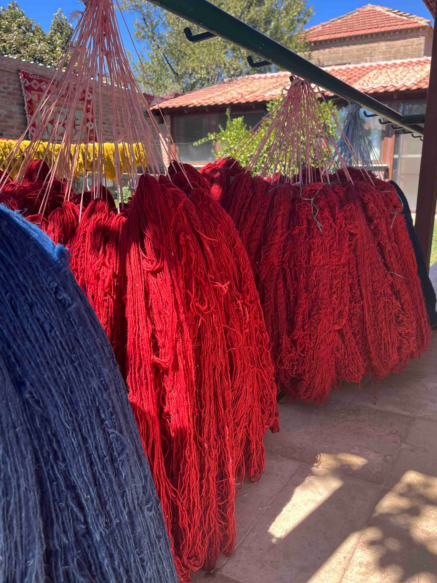 Naturally dyed yarns Anadoloom